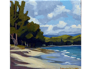 At Kailua Bay by Brenda Cablayan