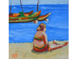 At the Beach #71 by Atsumi Yamamoto