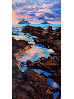 Sunset Sail by Michelle Wynn
