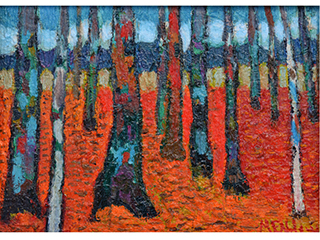 Red Forest by Anthony  Mendivil
