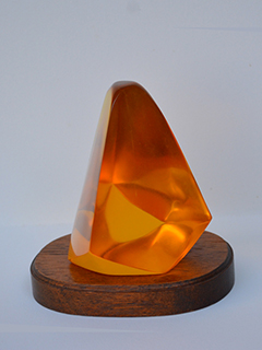 Fun Shape I - Topaz by Carin Rapson