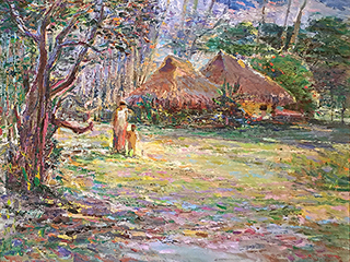 Tahitian Village by Lau Chun