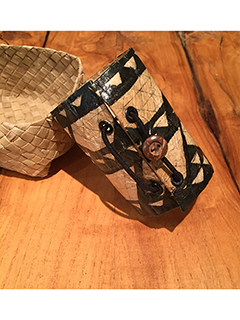 Kapa Cuff- Mauna Design by Page Chang