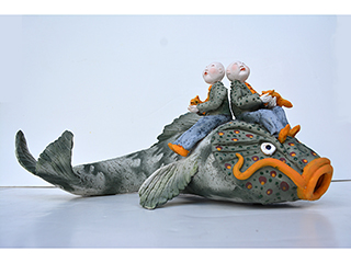 Twin Fish Trainers by Vicky Chock