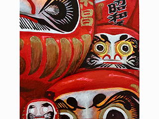 Eyes of Daruma by Sandra Blazel