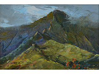Koolaus - 8am by Hiroshi  Tagami (1928-2014)