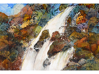 Along the Pali Trail by Haunani K.M. Bush (1961-2022)