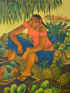 Fruit Vendor by Tim Nguyen