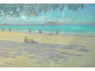 Kailua Beach Park by Russell Lowrey