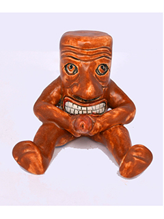 Tiki with Woodie by Amber Aguirre