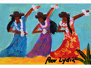 Hula Dancer #2 by Poor Lydia Chadick