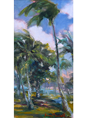 View From Queens Beach by Anna J. Farawell-Goo
