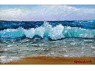 untitled (seascape) by Gigi Manawis