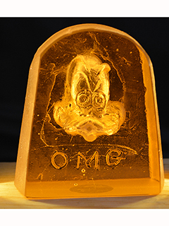 Fictitious Emoji (OMG) by Bud Spindt