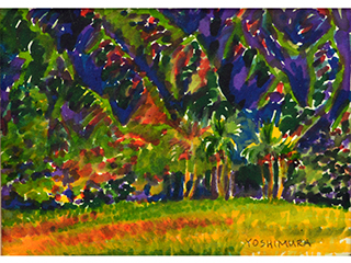 Ho'omaluhia - Garden of Delight by Dawn  Yoshimura