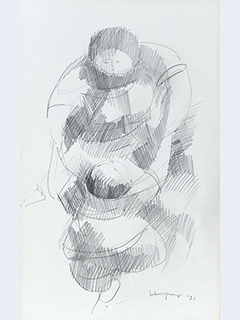 Untitled Mother and Child by John Young (1909-1997)