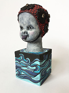 Deadly Daisy - Ocean Block by Flora Cruells Benzal