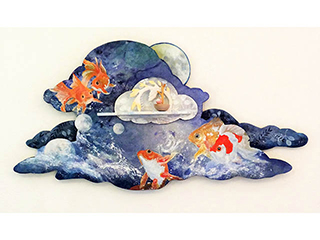 Swimming on Moonlight by Lori Uyehara