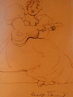 Female Figure #1 by Madge  Tennent (1889-1972)