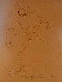 Female Figure #2 by Madge  Tennent (1889-1972)