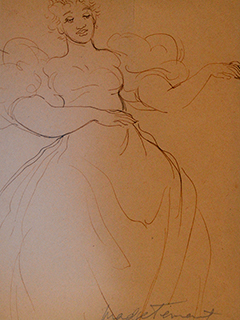 Female Figure #3 by Madge  Tennent (1889-1972)