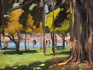 Waikiki Banyan by Lynne Boyer