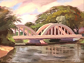Rainbow Bridge to Haleiwa by Lynne Boyer