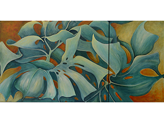 Monstera Illusion by Patricia Field