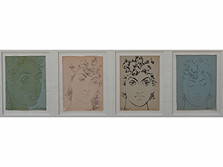 4 Women by Madge Tennent (1889-1972)
