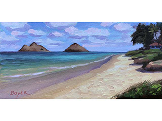 Lanikai Mokuluas by Lynne Boyer