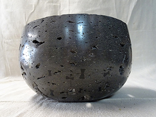 Small Puka Puka Bowl with Pewas by Don Matsumura