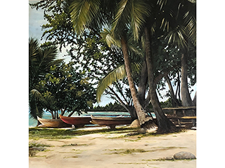 Anahulu Warriors Redux by Sandra Blazel