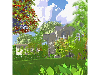 House on Piikoi Study no.92 by Stephen Yuen