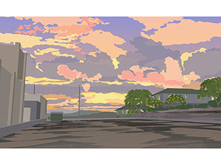 Center Street Sunset Study no.9 by Stephen Yuen
