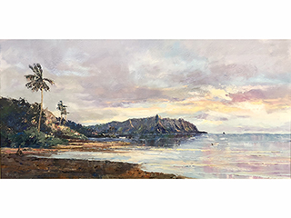 Low Tide at Kaneohe Bay by Hiroshi Tagami (1928-2014)