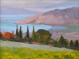 Lavender Farm View by Lynne Boyer