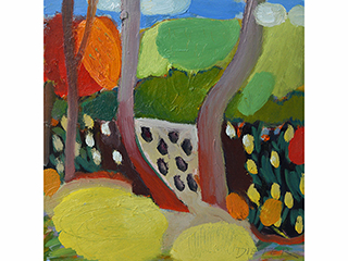 Backyard Meditation by Ellen Dieter