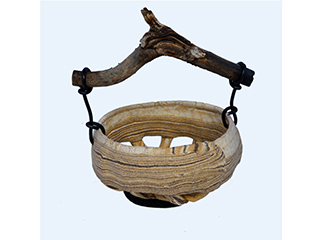 Berry Basket w/stand by Faye Maeshiro