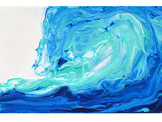 Making Waves I by Gigi Manawis