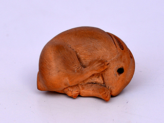 Netsuke: Rabbit by Don Matsumura
