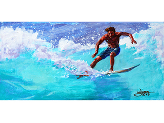 Sand Island Surf by Michelle Wynn