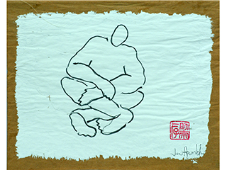 Sitting Guy by Jon Hamblin