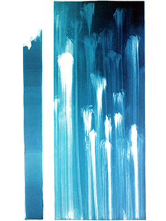 Fading in Blue by Marissa Eshima