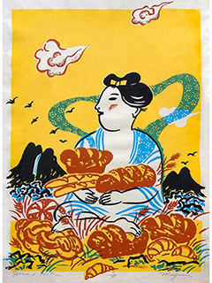 Bread Mother #39/88 by Mayumi Oda
