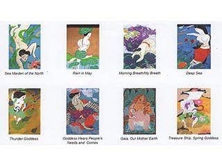 Goddess Cards by Mayumi Oda