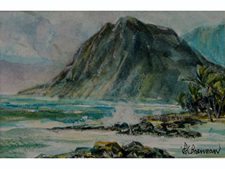 View from Ko Olina by Edward Brennan