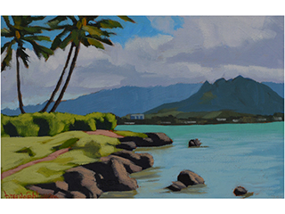 Kaimalino Coastline by Brenda Cablayan