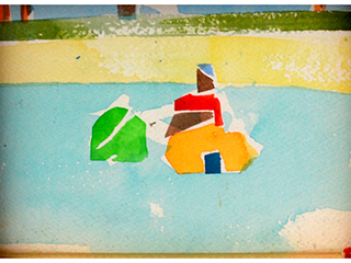 Postcard March 4 by Kit Cameron