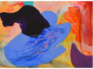 Periwinkle Leap by Debra  Drexler