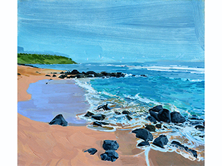 Anahola, Kauai #2 by Kalani Largusa
